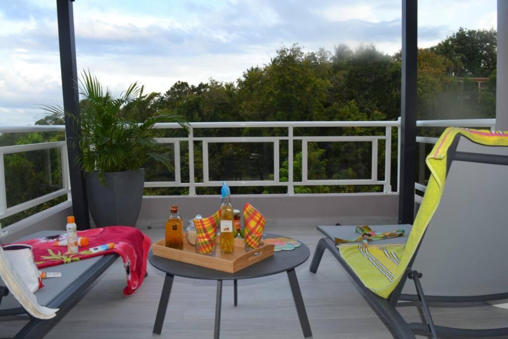 Les Villas Du Bambou - Villa Paprika Jusqu'A 6 Pers Le Gosier  Esterno foto