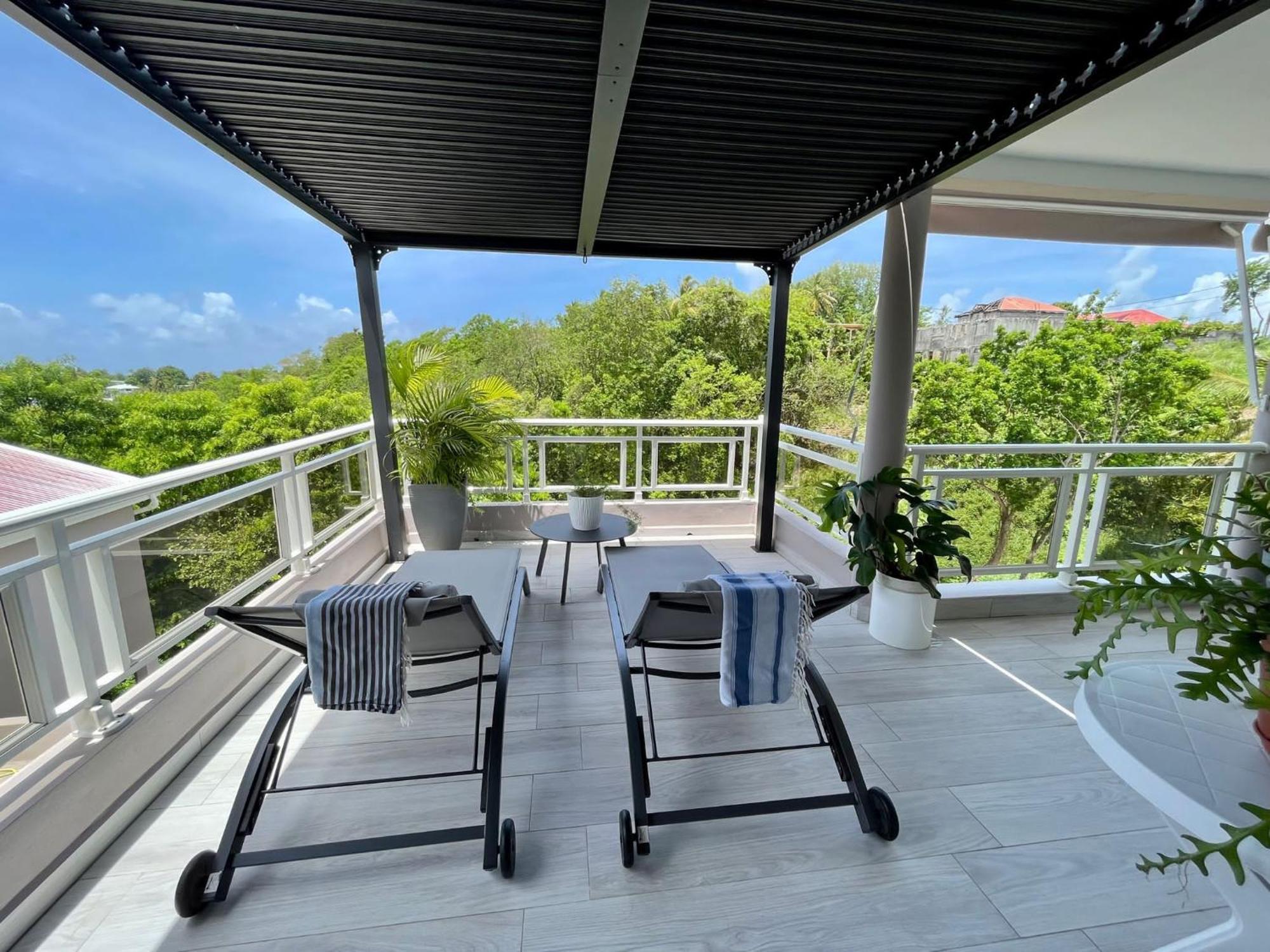 Les Villas Du Bambou - Villa Paprika Jusqu'A 6 Pers Le Gosier  Esterno foto